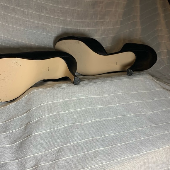 Michaelangelo Formal Satin peep toe pumps - Picture 8 of 11